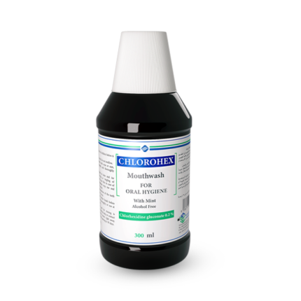 Chlorohex mouthwash oral hygiene